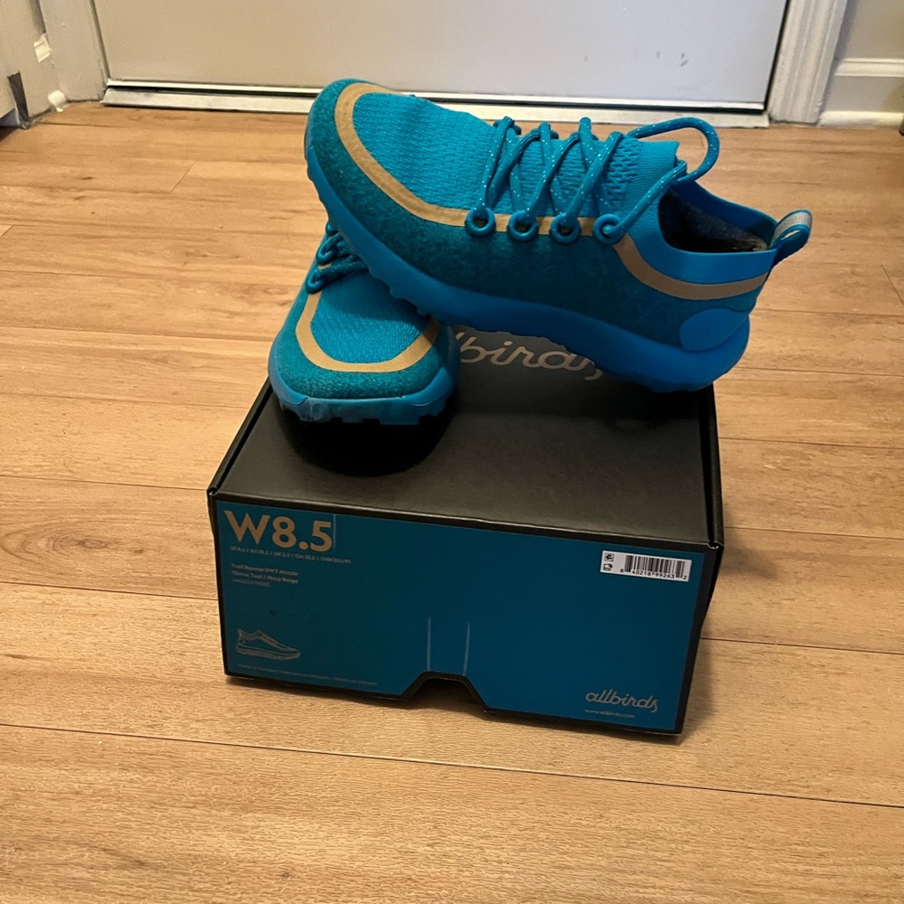 Allbirds Trail Wool Runners SWT Mizzle Sneakers - Women’s size 8.5